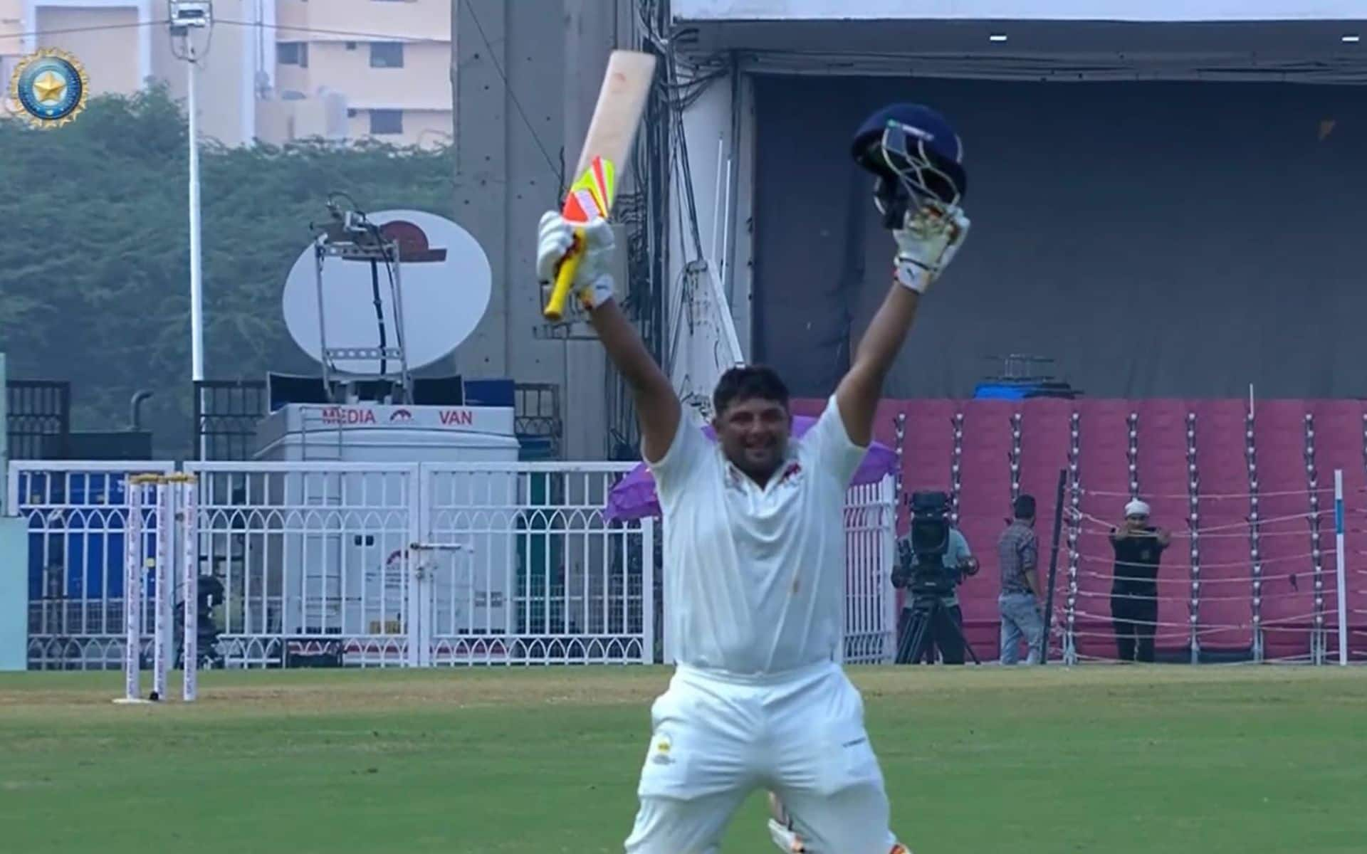 Sarfaraz Khan Scripts History; Becomes First Mumbai Player To Smash A Double Hundred In Irani Cup